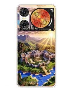 Чехол для ZTE Nubia Music 2 с картинкой «Minecraft панорама» Чехол для ZTE Nubia Music 2 с картинкой «Minecraft панорама»