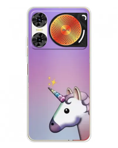 Чехол для ZTE Nubia Music 2 с картинкой «Единорог градиент» Чехол для ZTE Nubia Music 2 с картинкой «Единорог градиент»