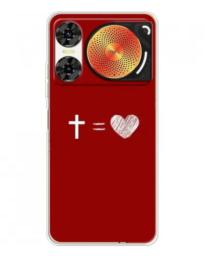 Чехол для ZTE Nubia Music 2 с картинкой «Уравнение любви» Чехол для ZTE Nubia Music 2 с картинкой «Уравнение любви»