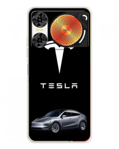 Чехол для ZTE Nubia Music 2 с картинкой «Tesla Model Y» Чехол для ZTE Nubia Music 2 с картинкой «Tesla Model Y»
