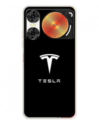 Чехол для ZTE Nubia Music 2 с картинкой «Tesla White Logo» Чехол для ZTE Nubia Music 2 с картинкой «Tesla White Logo»