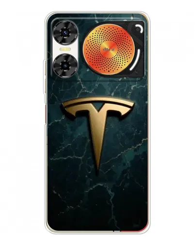 Чехол для ZTE Nubia Music 2 с картинкой «Мраморная Tesla Gold» Чехол для ZTE Nubia Music 2 с картинкой «Мраморная Tesla Gold»