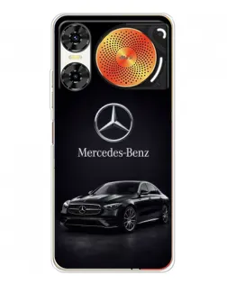 Чехол для ZTE Nubia Music 2 с картинкой «Mercedes — решетка радиатора»