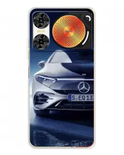 Чехол для ZTE Nubia Music 2 с картинкой «Mercedes EQ — будущее»