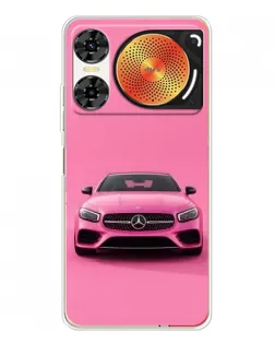 Чехол для ZTE Nubia Music 2 с картинкой «Розовый Mercedes AMG» Чехол для ZTE Nubia Music 2 с картинкой «Розовый Mercedes AMG»
