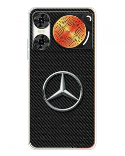 Чехол для ZTE Nubia Music 2 с картинкой «Карбоновый Mercedes стиль» Чехол для ZTE Nubia Music 2 с картинкой «Карбоновый Mercedes стиль»