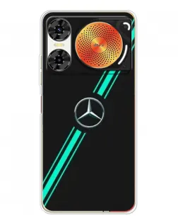 Чехол для ZTE Nubia Music 2 с картинкой «Спортивные линии Mercedes» Чехол для ZTE Nubia Music 2 с картинкой «Спортивные линии Mercedes»
