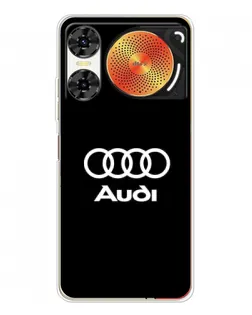 Чехол для ZTE Nubia Music 2 с картинкой «Классическое лого Audi»