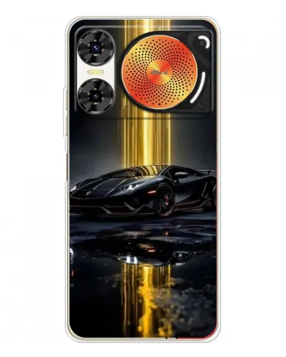 Чехол для ZTE Nubia Music 2 с картинкой «Ночной Lamborghini драйв» Чехол для ZTE Nubia Music 2 с картинкой «Ночной Lamborghini драйв»