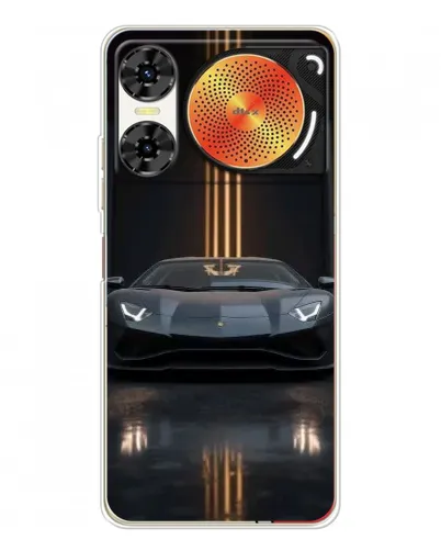 Чехол для ZTE Nubia Music 2 с картинкой «Lamborghini золотые линии» Чехол для ZTE Nubia Music 2 с картинкой «Lamborghini золотые линии»