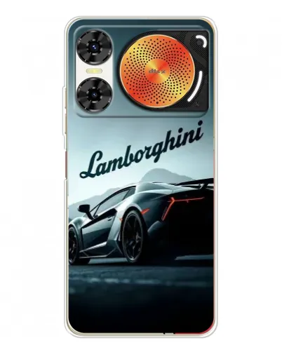 Чехол для ZTE Nubia Music 2 с картинкой «Классическая надпись Lamborghini» Чехол для ZTE Nubia Music 2 с картинкой «Классическая надпись Lamborghini»