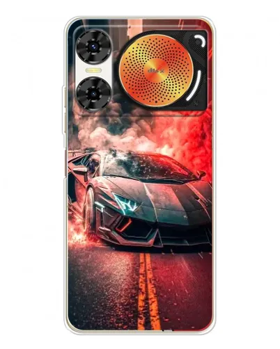 Чехол для ZTE Nubia Music 2 с картинкой «Lamborghini красный дым» Чехол для ZTE Nubia Music 2 с картинкой «Lamborghini красный дым»