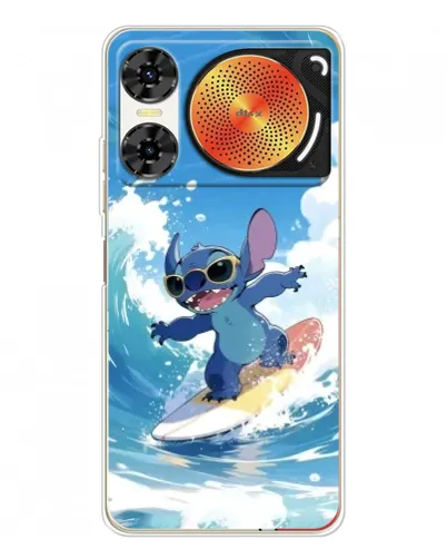 Чехол для ZTE Nubia Music 2 с картинкой «Стич на волне» Чехол для ZTE Nubia Music 2 с картинкой «Стич на волне»