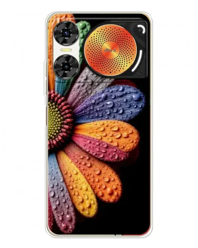 Чехол для ZTE Nubia Music 2 с картинкой «Радужный цветок» Чехол для ZTE Nubia Music 2 с картинкой «Радужный цветок»