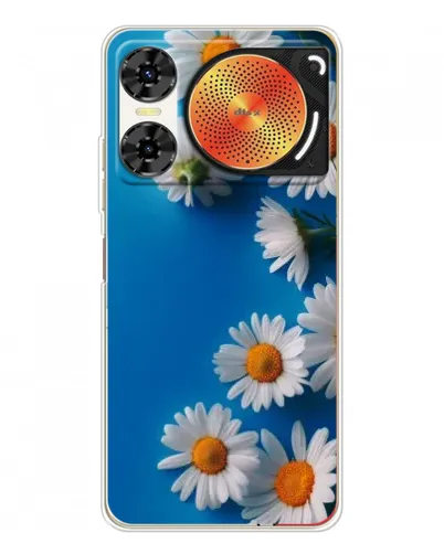 Чехол для ZTE Nubia Music 2 с картинкой «Белоснежные маргаритки» Чехол для ZTE Nubia Music 2 с картинкой «Белоснежные маргаритки»