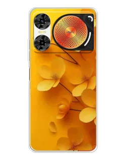 Чехол для ZTE Nubia Music 2 с картинкой «Золотые лепестки» Чехол для ZTE Nubia Music 2 с картинкой «Золотые лепестки»