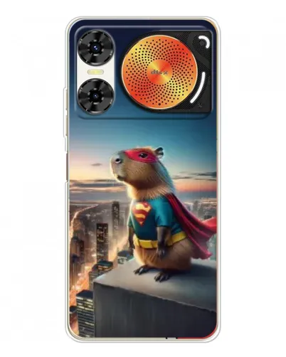 Чехол для ZTE Nubia Music 2 с картинкой «Капи-мен супергерой» Чехол для ZTE Nubia Music 2 с картинкой «Капи-мен супергерой»