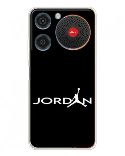 Чехол для ZTE Nubia Music с картинкой «Jordan White Logo» Чехол для ZTE Nubia Music с картинкой «Jordan White Logo»