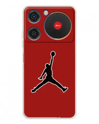 Чехол для ZTE Nubia Music с картинкой «Jordan Red Back» Чехол для ZTE Nubia Music с картинкой «Jordan Red Back»