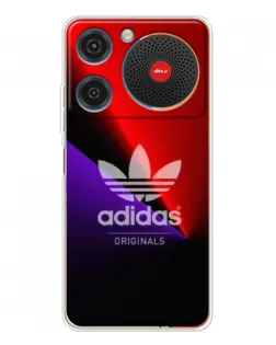 Чехол для ZTE Nubia Music с картинкой «Adidas Red Neon»