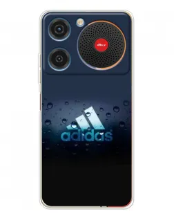 Чехол для ZTE Nubia Music с картинкой «Adidas Water Drops» Чехол для ZTE Nubia Music с картинкой «Adidas Water Drops»