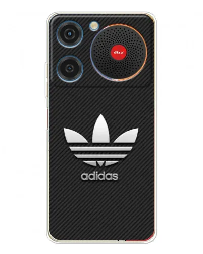 Чехол для ZTE Nubia Music с картинкой «Adidas Карбоновая текстура» Чехол для ZTE Nubia Music с картинкой «Adidas Карбоновая текстура»