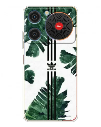 Чехол для ZTE Nubia Music с картинкой «Пальмовые листья адидас» Чехол для ZTE Nubia Music с картинкой «Пальмовые листья адидас»