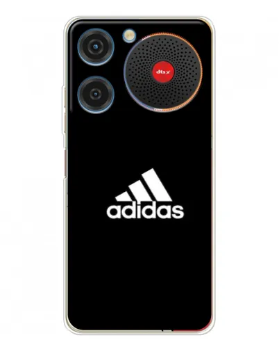 Чехол для ZTE Nubia Music с картинкой «Черная классика Adidas» Чехол для ZTE Nubia Music с картинкой «Черная классика Adidas»