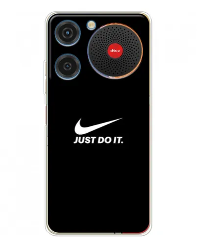 Чехол для ZTE Nubia Music с картинкой «Минимализм от Nike»