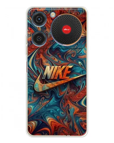 Чехол для ZTE Nubia Music с картинкой «Nike в абстракции»