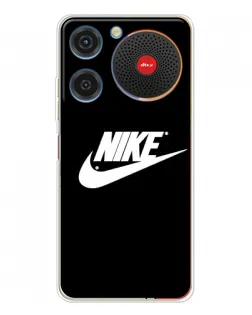 Чехол для ZTE Nubia Music с картинкой «Мазки краски Nike»