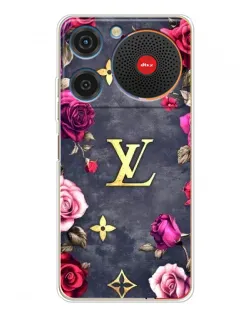 Чехол для ZTE Nubia Music с картинкой «Цветочный Louis Vuitton»