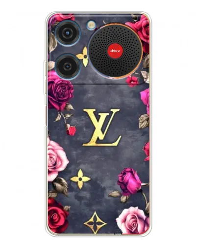 Чехол для ZTE Nubia Music с картинкой «Цветочный Louis Vuitton» Чехол для ZTE Nubia Music с картинкой «Цветочный Louis Vuitton»