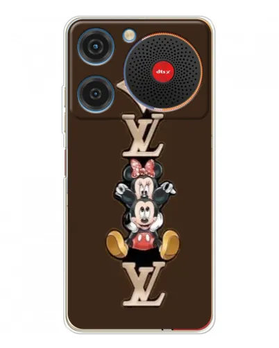 Чехол для ZTE Nubia Music с картинкой «LV и Микки Маус» Чехол для ZTE Nubia Music с картинкой «LV и Микки Маус»