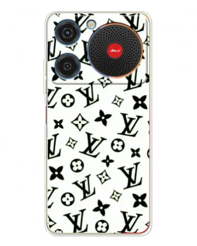 Чехол для ZTE Nubia Music с картинкой «Монохромный хаос LV» Чехол для ZTE Nubia Music с картинкой «Монохромный хаос LV»