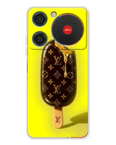 Чехол для ZTE Nubia Music с картинкой «Мороженое от LV» Чехол для ZTE Nubia Music с картинкой «Мороженое от LV»