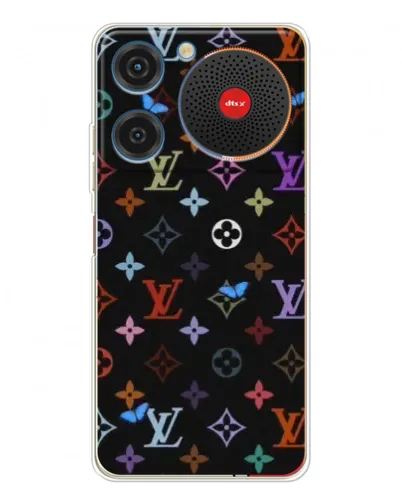 Чехол для ZTE Nubia Music с картинкой «Цветная монограмма LV» Чехол для ZTE Nubia Music с картинкой «Цветная монограмма LV»