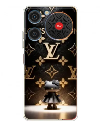 Чехол для ZTE Nubia Music с картинкой «Монограмма с фигурой» Чехол для ZTE Nubia Music с картинкой «Монограмма с фигурой»