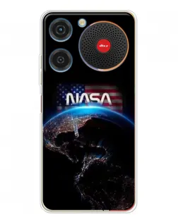 Чехол для ZTE Nubia Music с картинкой «Земля из космоса NASA» Чехол для ZTE Nubia Music с картинкой «Земля из космоса NASA»