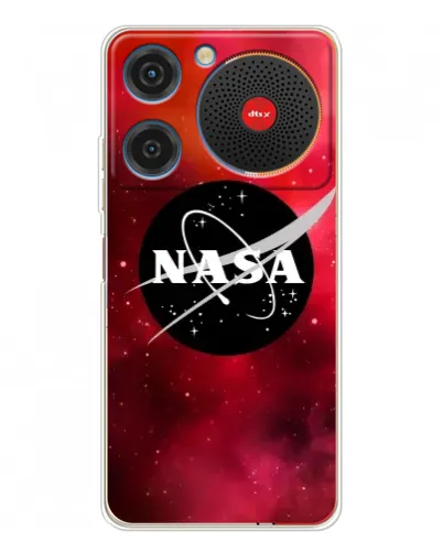 Чехол для ZTE Nubia Music с картинкой «NASA — красная туманность»