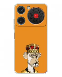 Чехол для ZTE Nubia Music с картинкой «Золотая обезьяна Bored Ape»