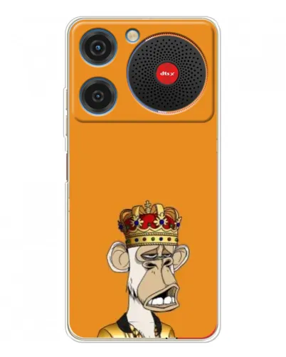 Чехол для ZTE Nubia Music с картинкой «Золотая обезьяна Bored Ape» Чехол для ZTE Nubia Music с картинкой «Золотая обезьяна Bored Ape»