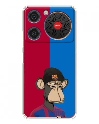Чехол для ZTE Nubia Music с картинкой «Bored Ape — фанат Барсы» Чехол для ZTE Nubia Music с картинкой «Bored Ape — фанат Барсы»