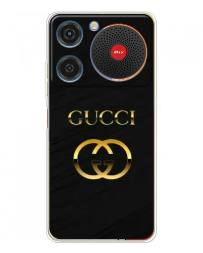 Чехол для ZTE Nubia Music с картинкой «Золотой логотип Gucci» Чехол для ZTE Nubia Music с картинкой «Золотой логотип Gucci»