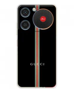 Чехол для ZTE Nubia Music с картинкой «Gucci — строгая линия»