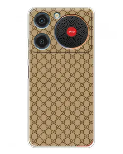 Чехол для ZTE Nubia Music с картинкой «Gucci — классический беж»