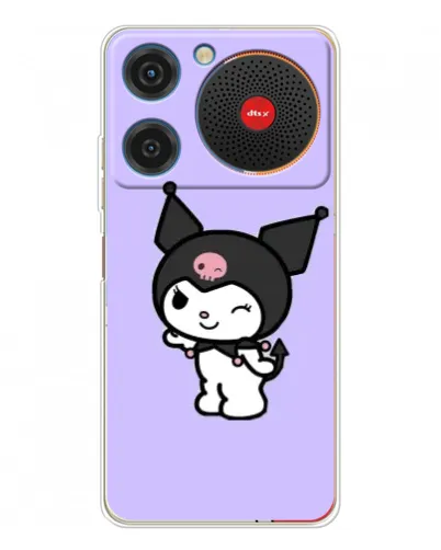 Чехол для ZTE Nubia Music с картинкой «Классическая Kuromi»