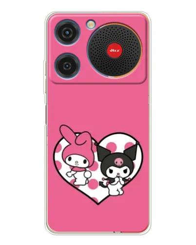 Чехол для ZTE Nubia Music с картинкой «Kuromi и My Melody»