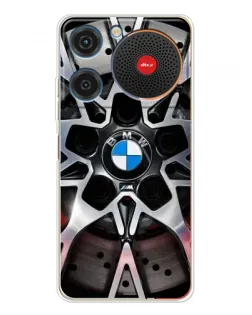 Чехол для ZTE Nubia Music с картинкой «BMW — деталь диска»
