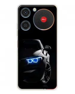 Чехол для ZTE Nubia Music с картинкой «BMW — ночной взгляд»